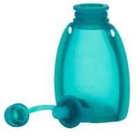 Maccie Refillable Food Pouch - Aqua Blue